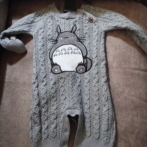 Boxlunch Gray Totoro Infant One Piece